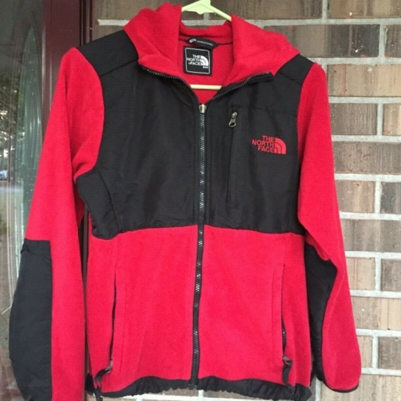 The North Face Jackets Coats Womens The North Face Jacket Red Black Xs Poshmark